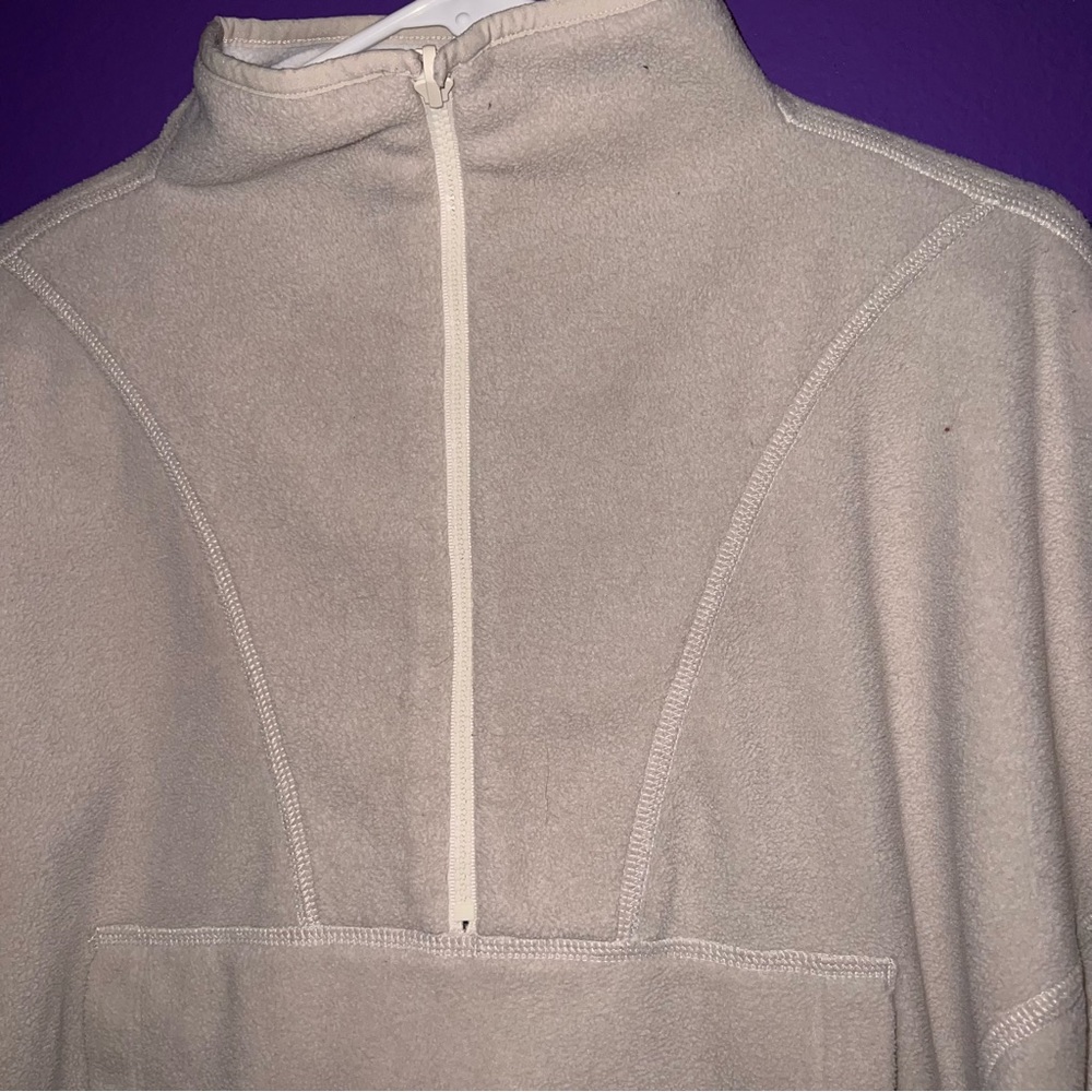 Alo cropped fleece quarter zip reversible - Picture 3 of 5